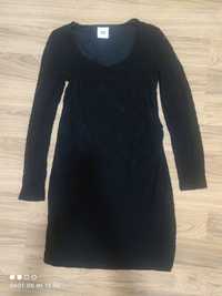 Mamalicous r. M sukienka czarna koronkowa ciążowa święta sylwester