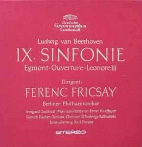 Vinil, Beethoven - IX. Sinfonie, Boc