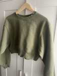 krotka bluza khaki r.M