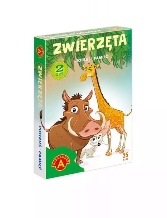 Karty Piotruś Pamięć: Zwierzęta. Alexander