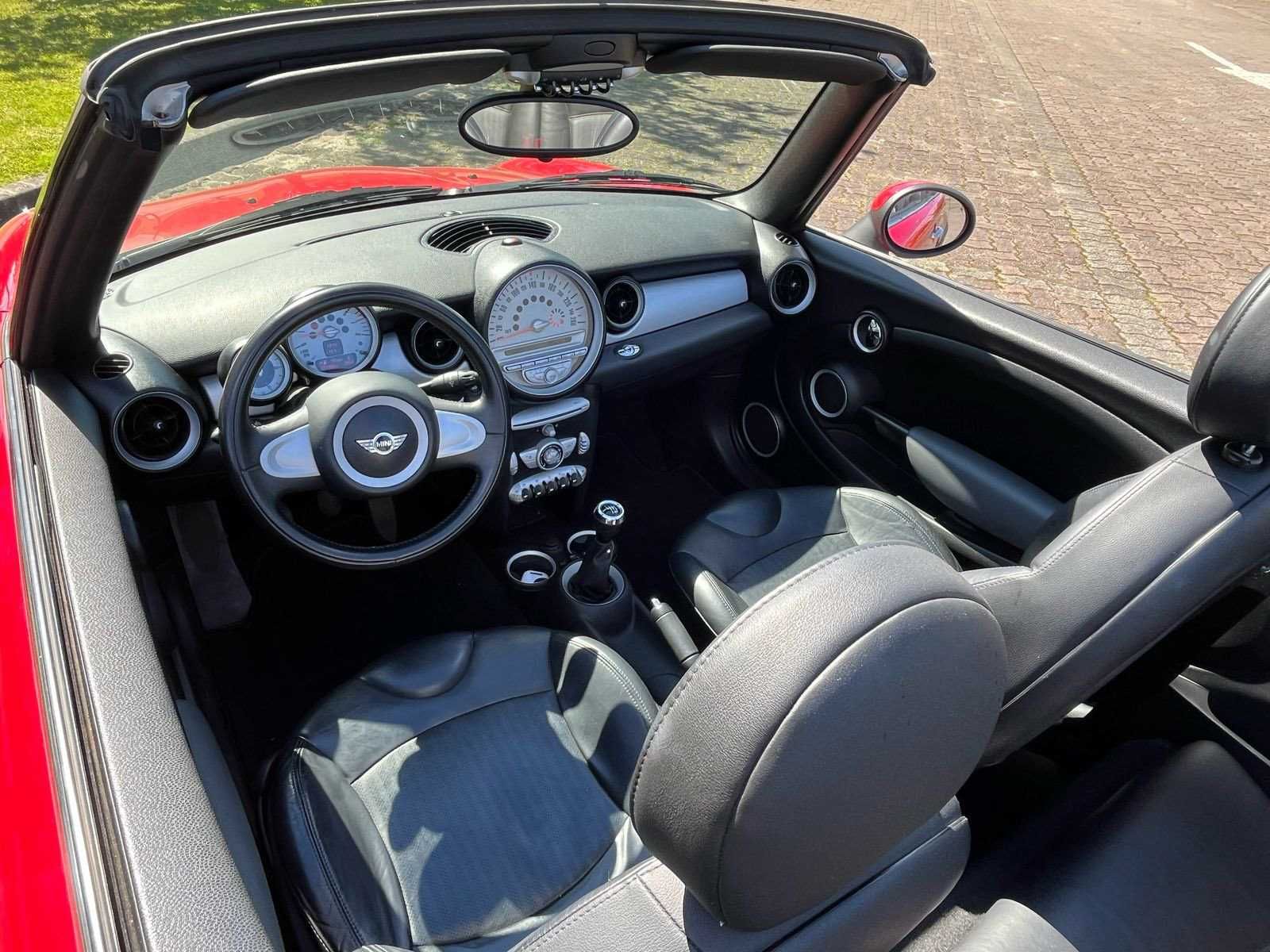 Mini Cooper Cabrio 1.6 2009 — Descapotavel Vermelho Impecável