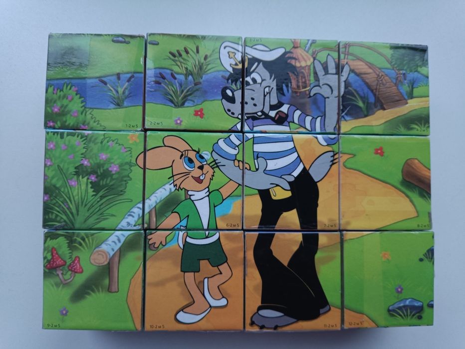 Мозаїка,дерев'яні пазли,кубики.