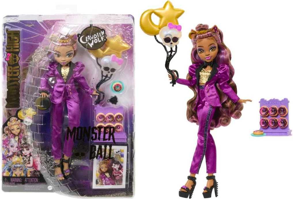 Монстер Хай Клодин Вульф Бал монстров Monster High Clawdeen Wolf HNF69