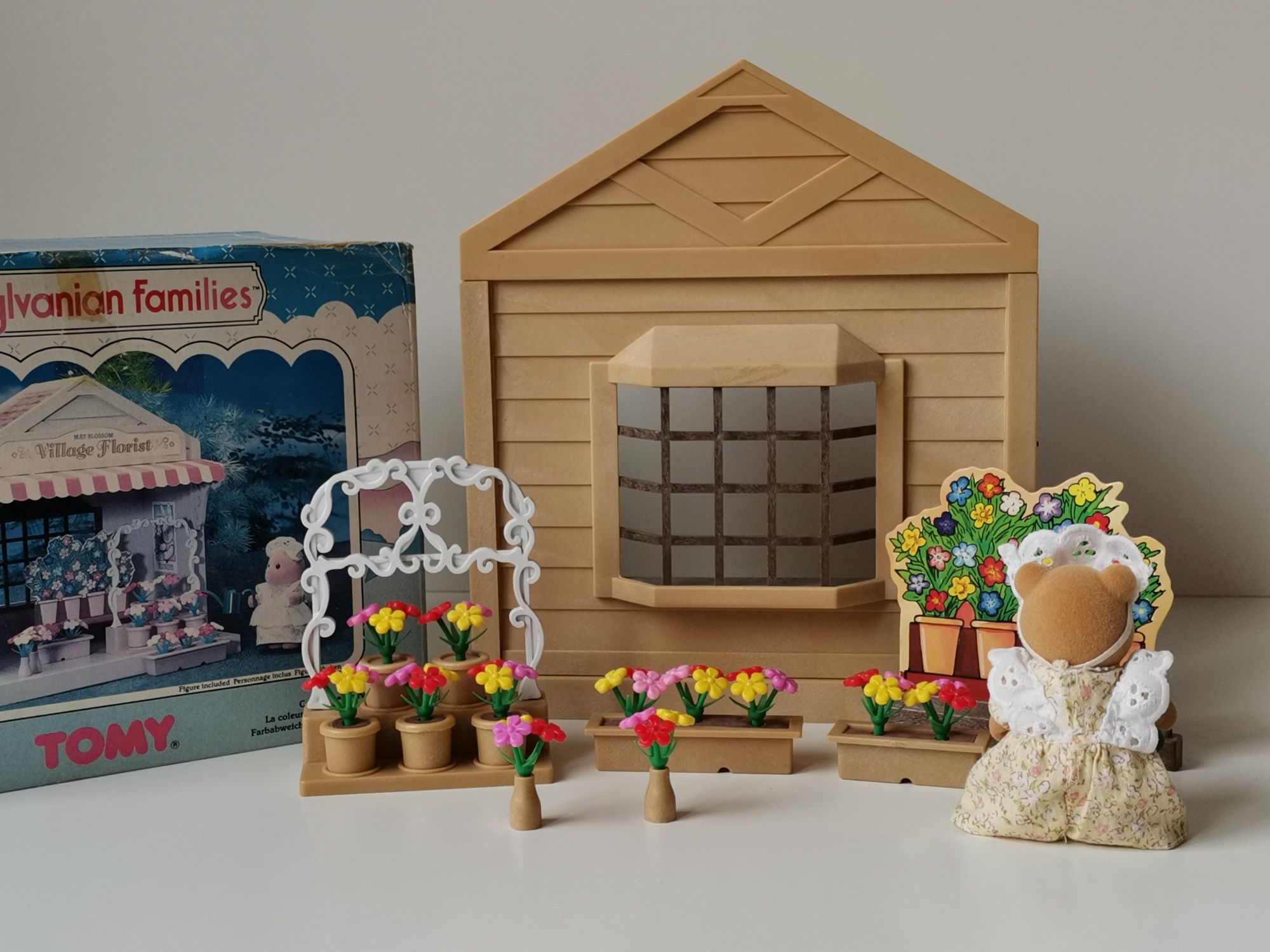 Игрушки Sylvanian families силивания мебель  дом дерево  для домика