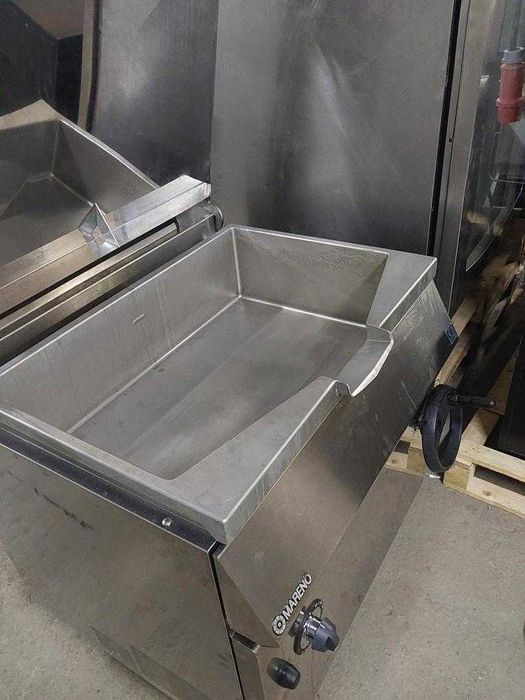 Patelnia gastronomiczna 60l, gazowa Mareno 80x73 cm bdb jakość !