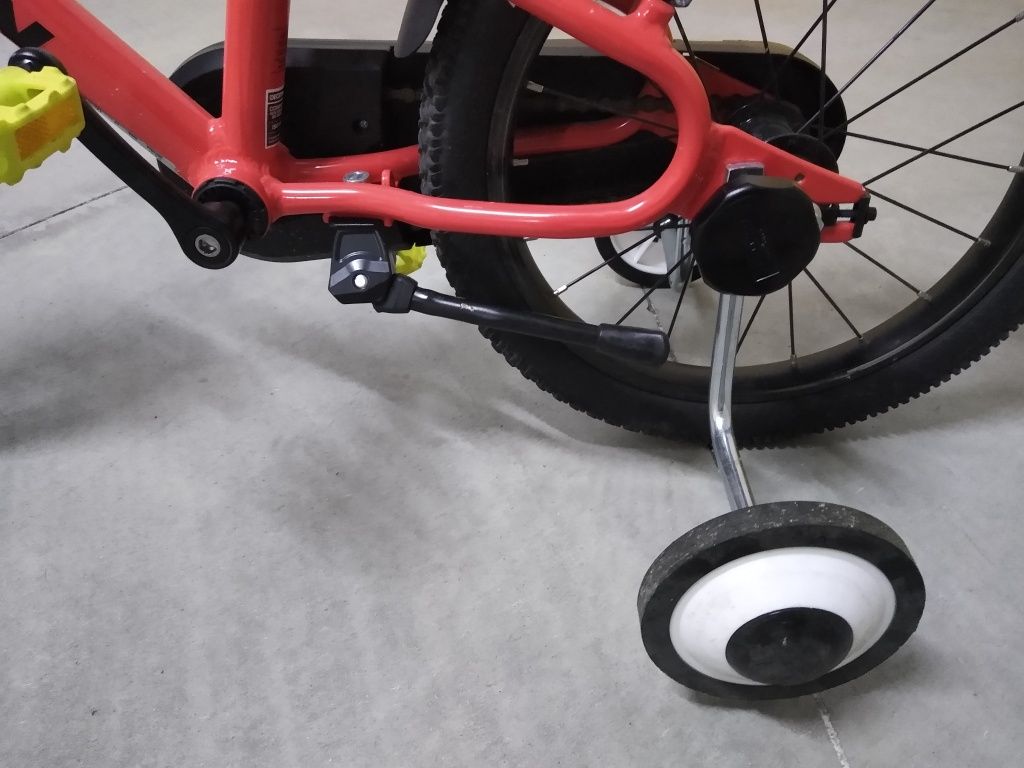 Bicicleta de criança (Alumínio) com rodas de apoio amovíveis