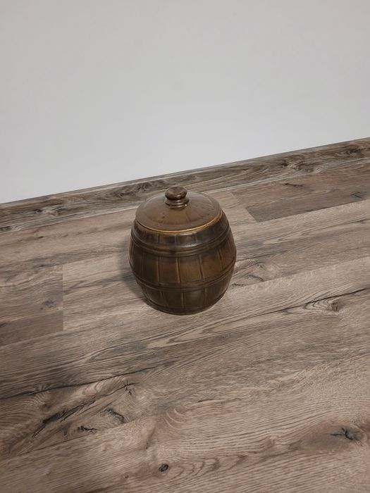 Garnek gliniany kamionka PRL Bochnia