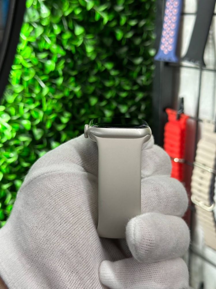 Apple Watch 7 41mm Silver Ідеал Магазин, Гарантія, Вибір