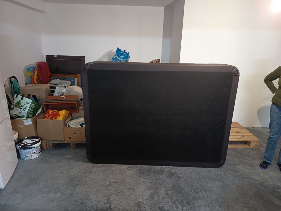 Conjunto colchão e estrado 190x150