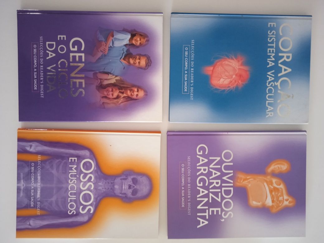 Livros coleção "O seu corpo, a sua saúde"