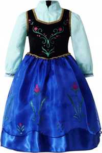 Платье принцессы Анны 5-6лет рост 120см Хелоуин Карнавал Новый год