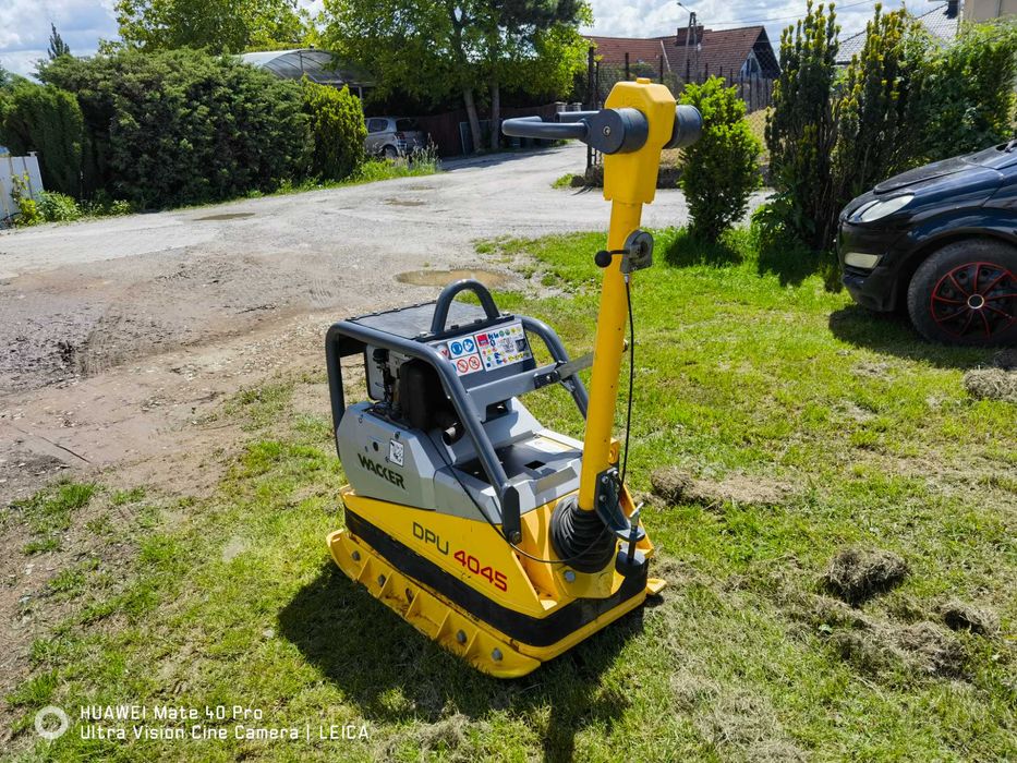 Zagęszczarka, ubijarka, Wacker DPU 4045, 390 kg, Hatz, Diesel