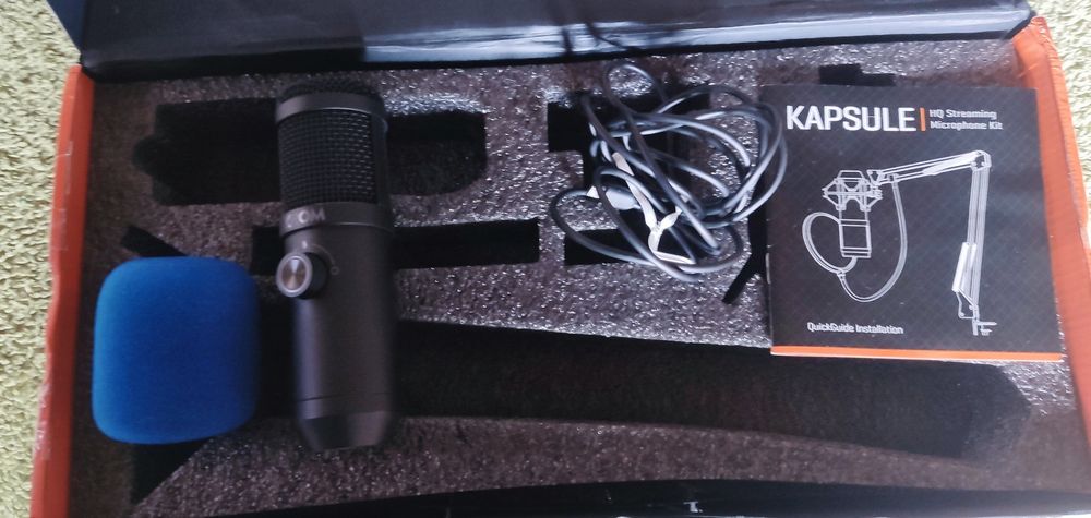 Microfone Profissional Krom Kapsule Excelente Estado