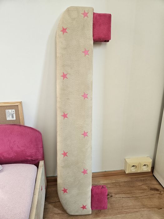 Łóżko dziecięce tapicerowane BabyComfort 80x160