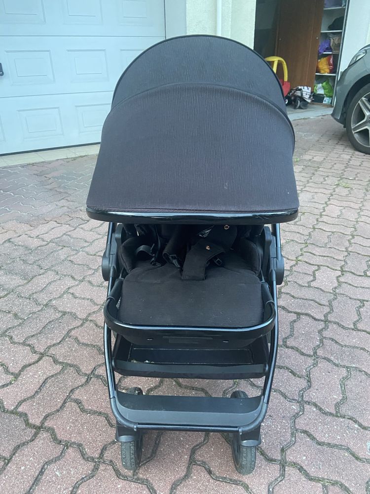 Wózek Venicci Tinum 2.0 Czarny 2w1 Bdb