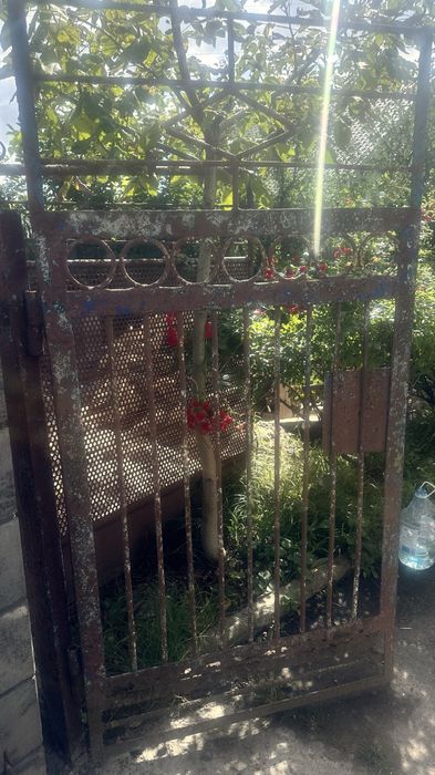 Ворота з хвірткою б/у