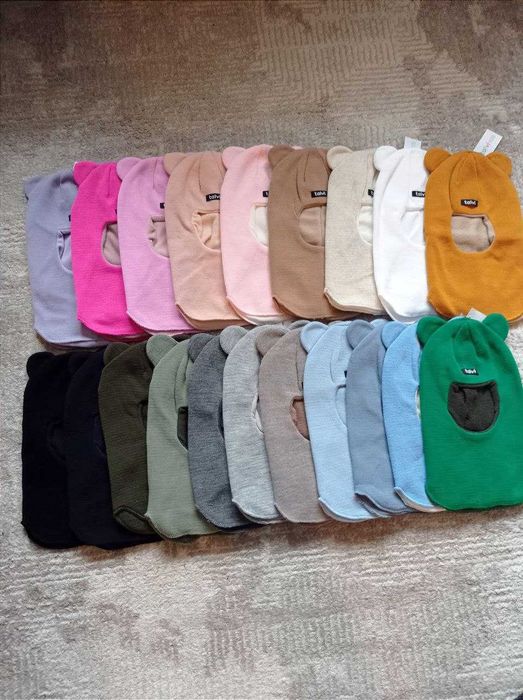 Шапка шолом на флісі з вушками