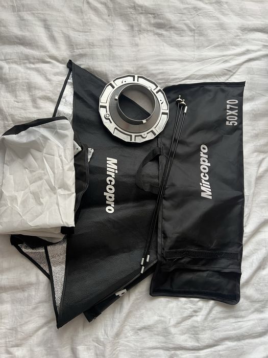 Кальцевая лампа / світло led / Micropro софт бокс