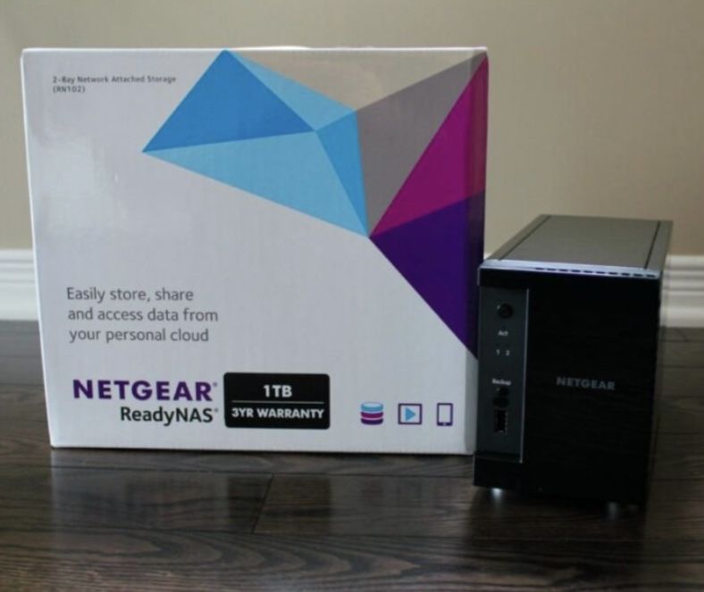 NAS NETGEAR ReadyNAS 102 (сетевое хранилище)