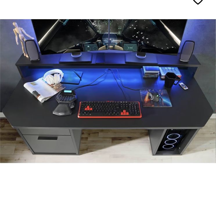 Sprzedam czarne  biurko