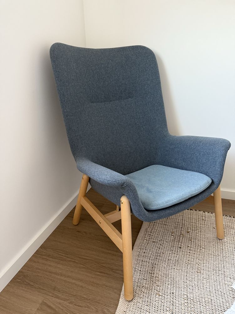 Cadeirão Ikea VEDBO Azul