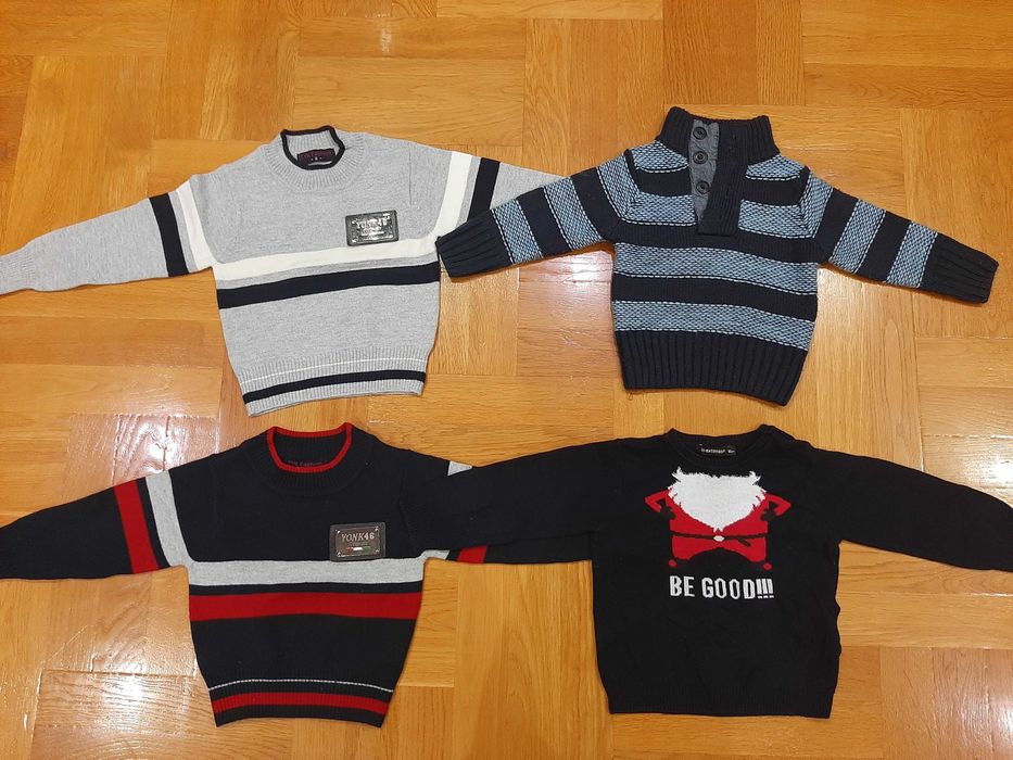 Sweterki chłopięce 80-86 cm