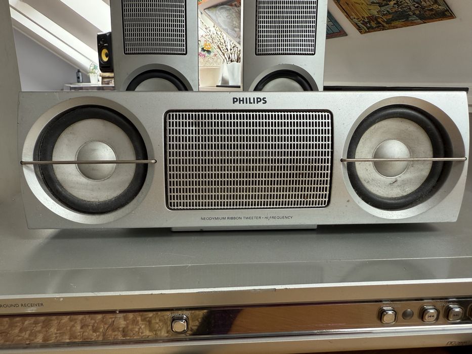 Kino domowe Philips LX700/22S 5.1 + DVD kolumny głośniki subwoofer