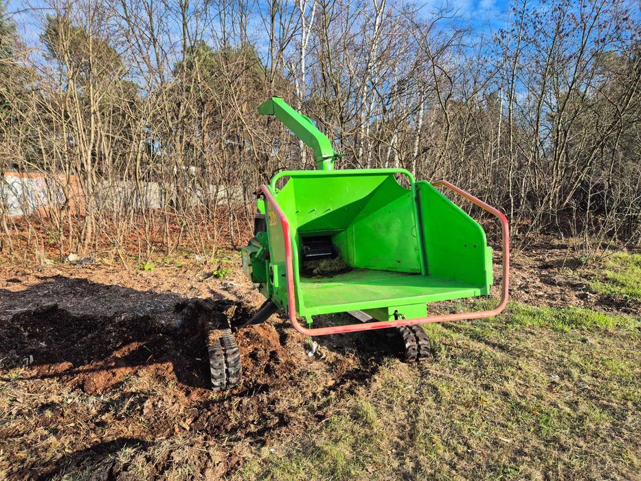 Rębak na gąsienicach Green Mech Safe Trak