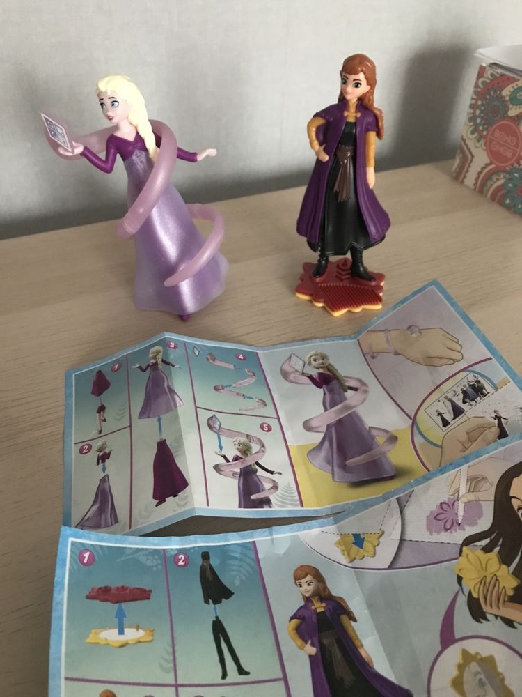 Zestaw zabawek Anna i Elsa „Kraina lodu”