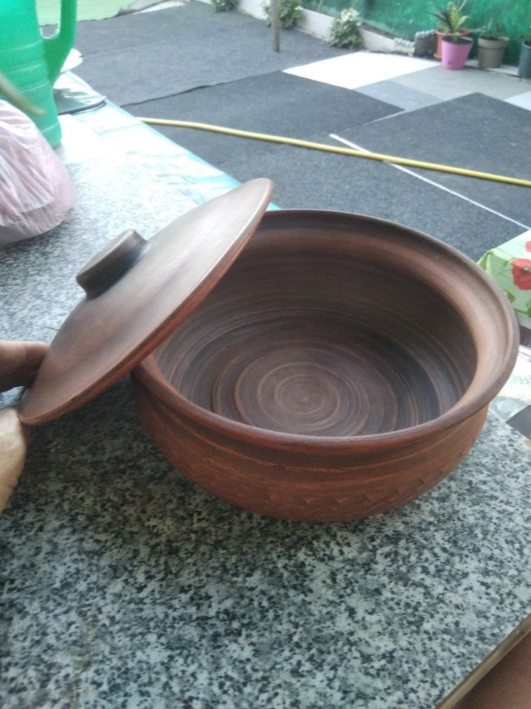 Кастрюля глиняная для духовки ; глиняный чайник;