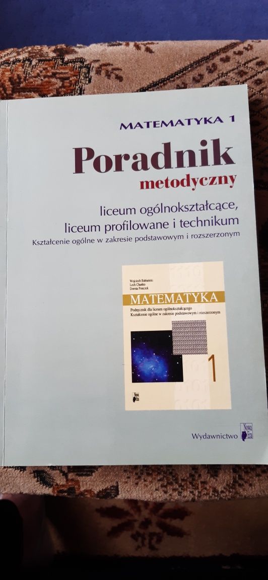 Poradnik metodyczny matematyka liceum 1 nowa era