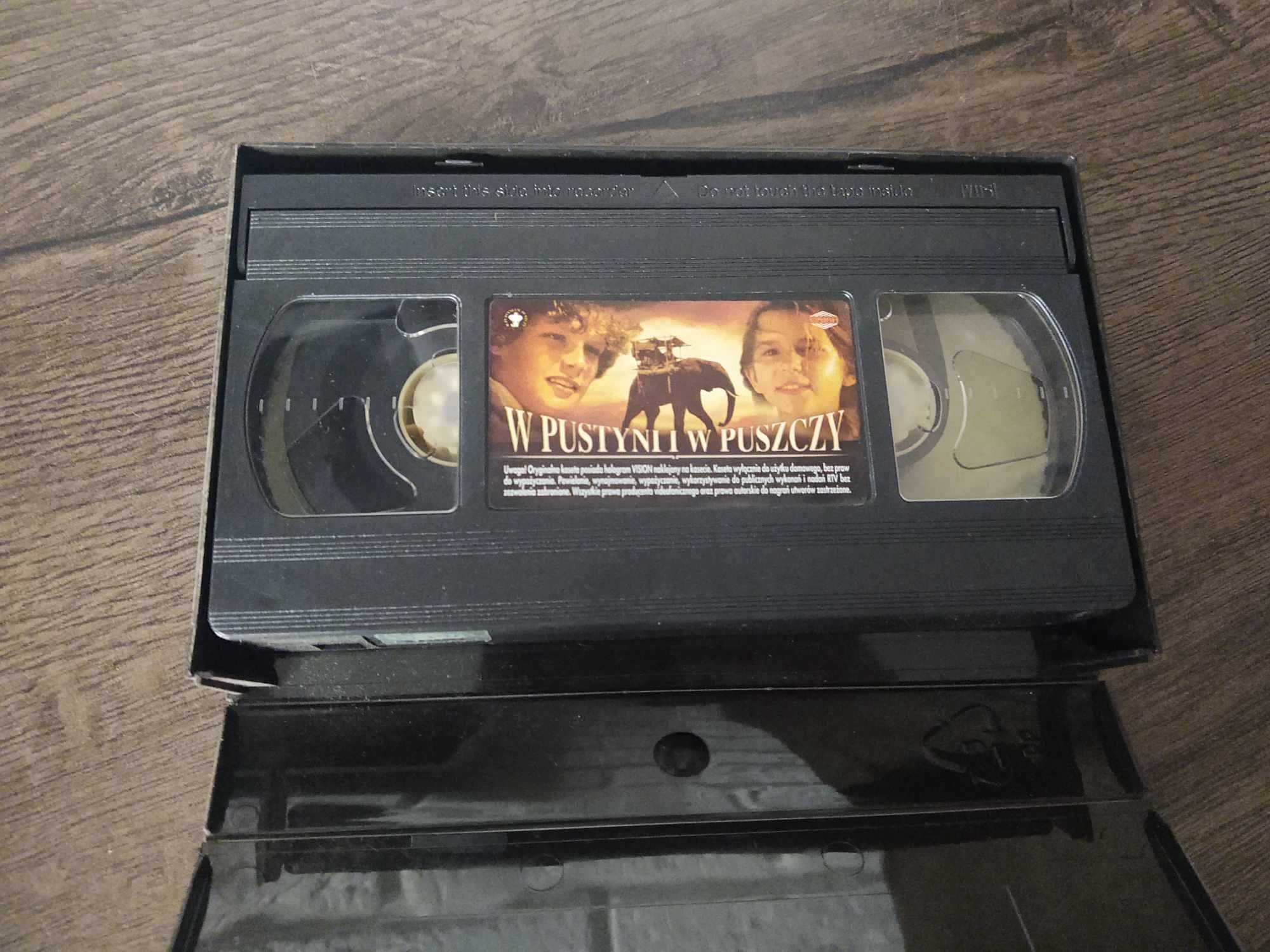 W pustyni i w puszczy kaseta VHS