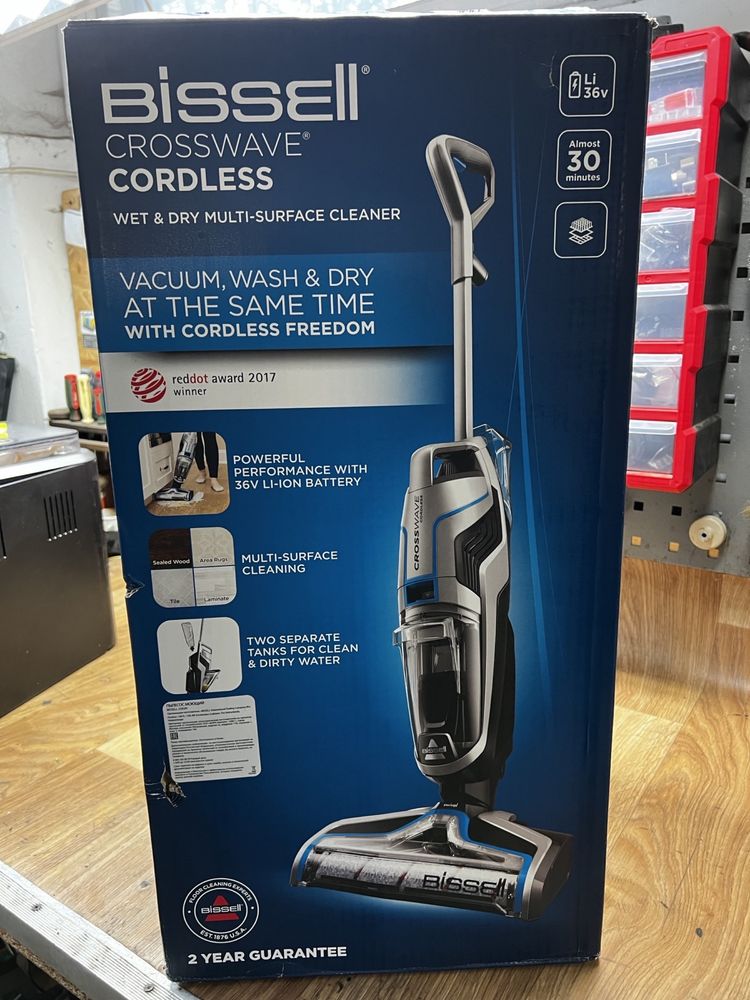 Пилосос пылесос миючий моющий Bissell Crosswave Cordless 3-in-1 2582