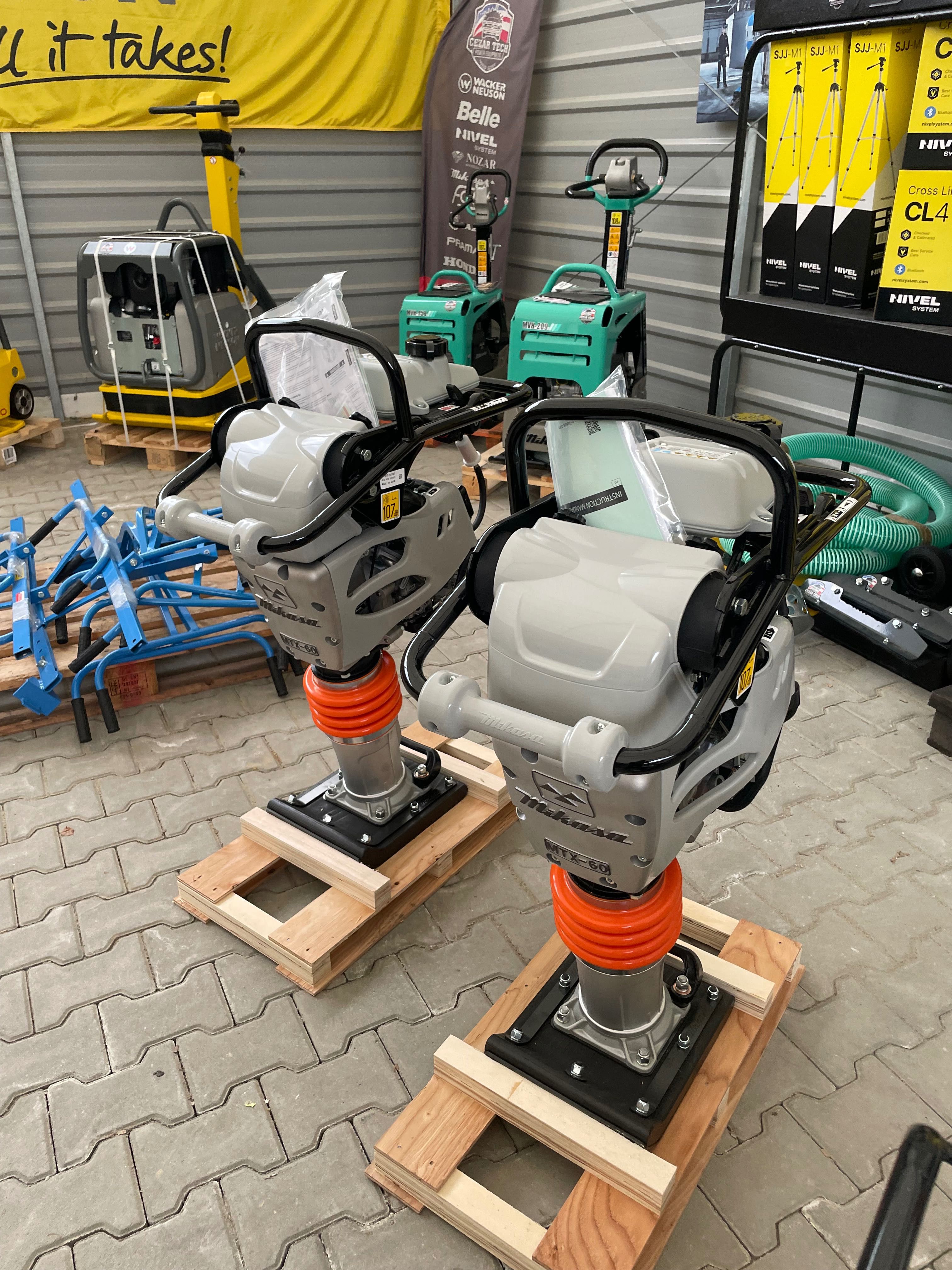 Zagęszczarka MIKASA MVH 308 GH Honda GX270 45kN Nowa Faktura