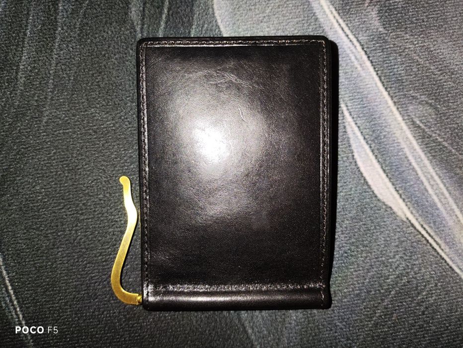 Зажим для купюр кожаный Italico