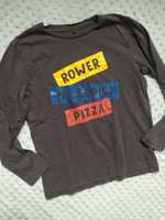 Koszulka chłopięca długi rękaw Destination Rower pizza 134/140
