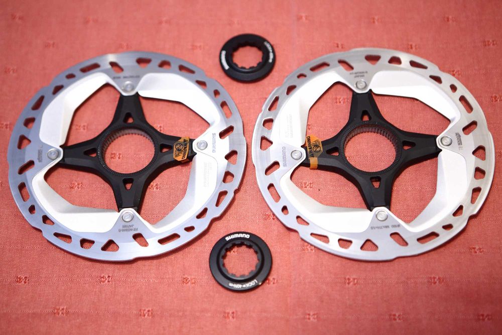 Tarcze Shimano 800, centerlock, 160 mm. Nowe.