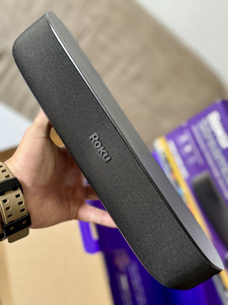 Саундбар Smart TV приставка Roku Streambar 4K HDR Streaming Device