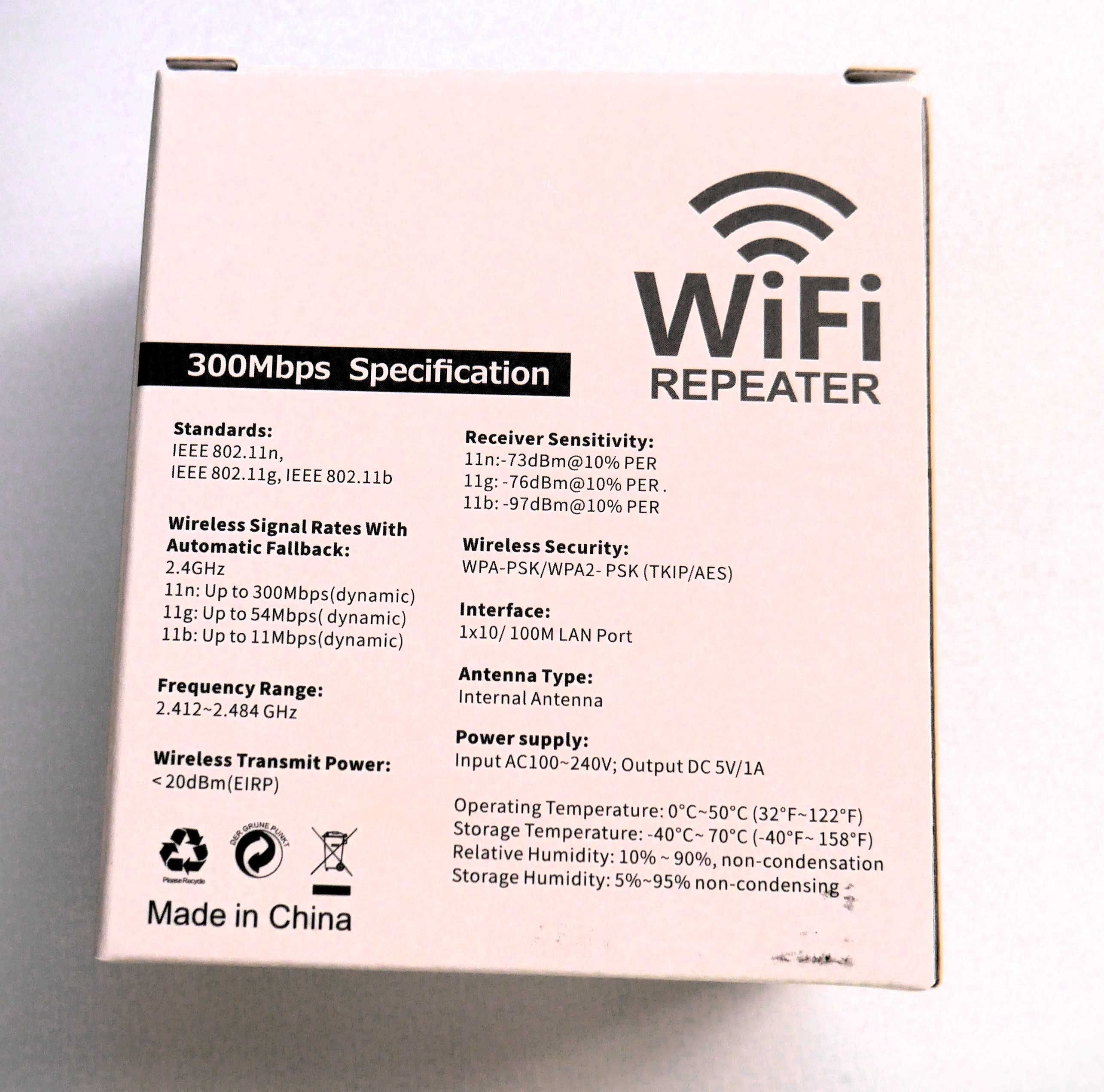 Wzmacniacz wifi repeater