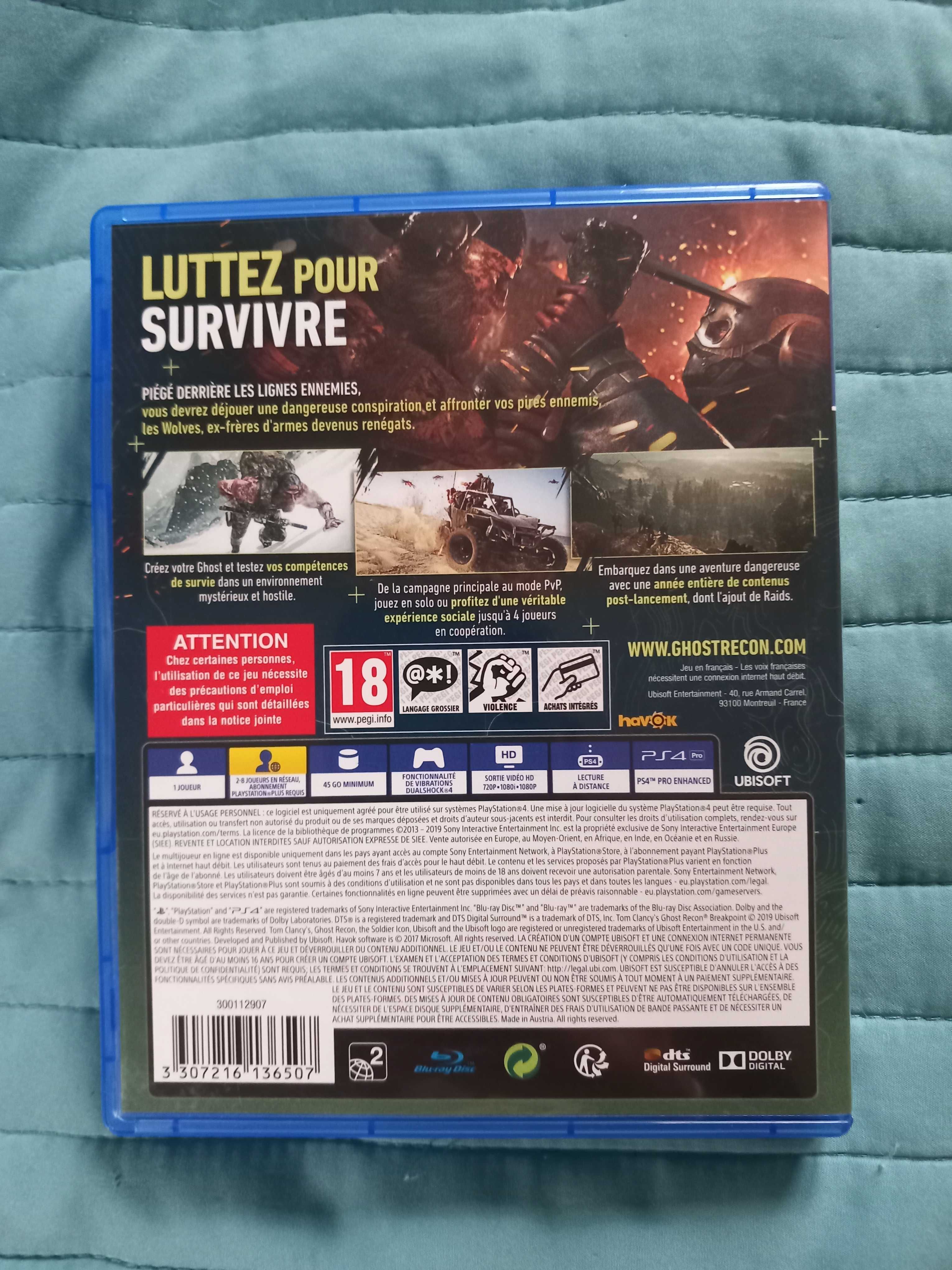 Gra na PS4 Ghost Recon Breakpoint