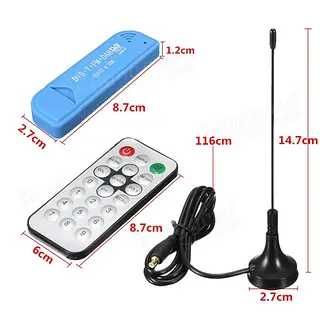 USB 2.0 цифровий DVB-T SDR + DAB + FM hdtv-тюнер