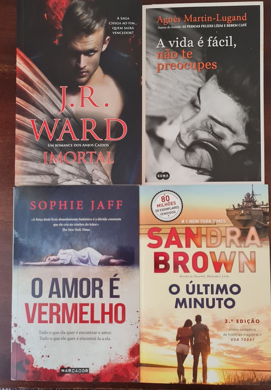 Selecção de Livros como novos.