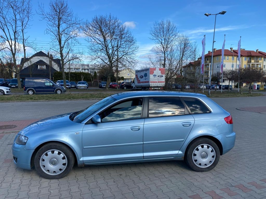 Części audi a3 8p sportback 2.0 fsi BLR skrzynia GQP kolor LY5J