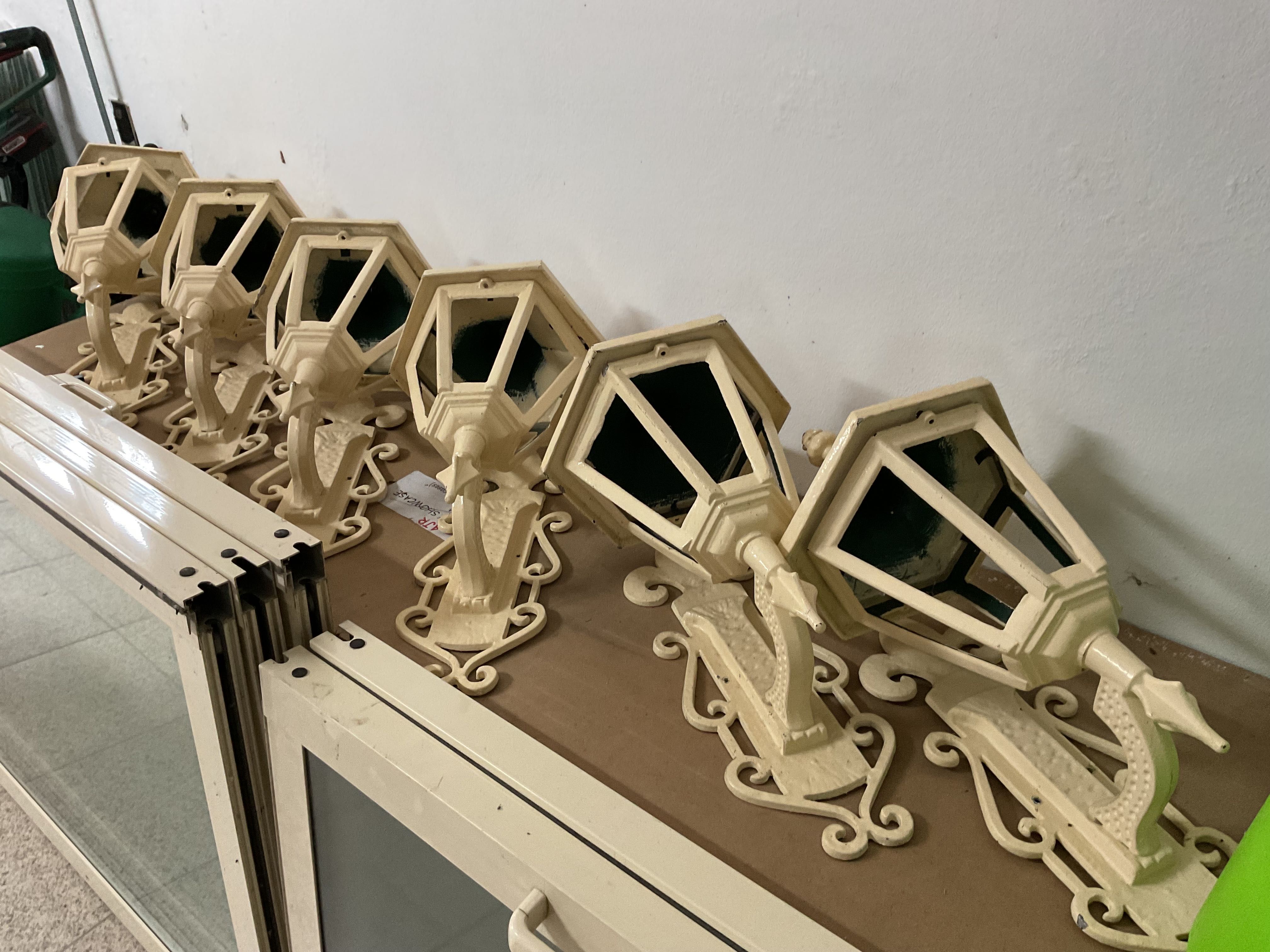 CANDIEIROS de parede lote de 6