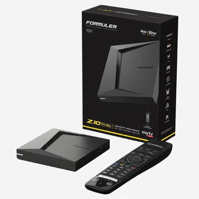 uszkodzony streamer multimedialny formuler z10 pro max 4 gb ram