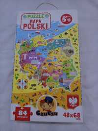 CzuCzu  Puzzle mapa polski