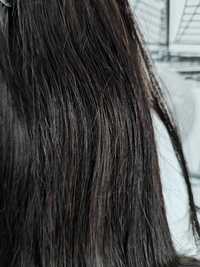 Волоси на заколках натуральні 50грам 12 дюймов