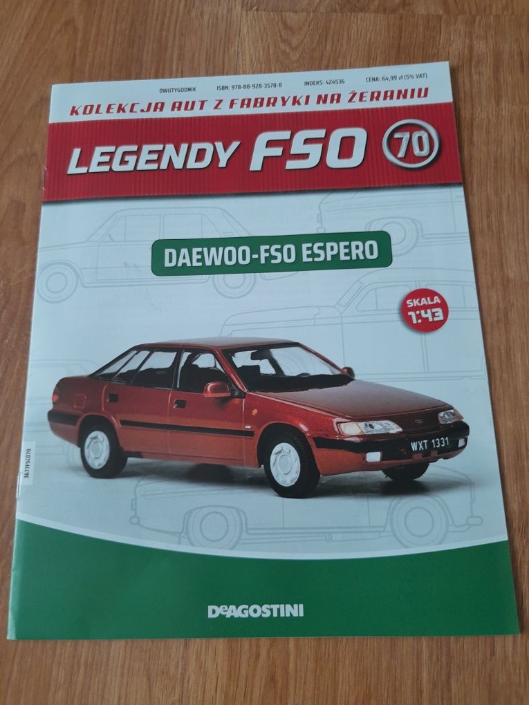 Daewoo Espero FSO 1:43 Legendy FSO