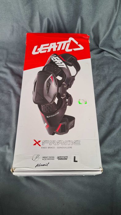 Leatt X FRAME rozmiar L ochraniacze kolan ortezy nakolanniki