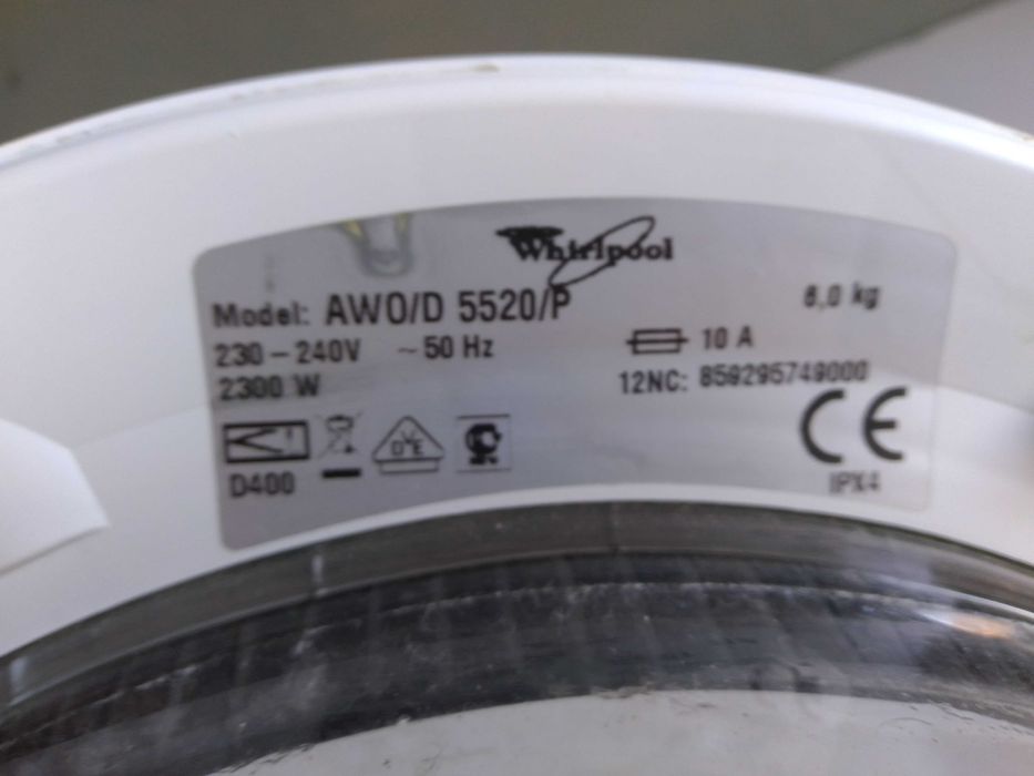 monia klapa górna pralki Whirlpool